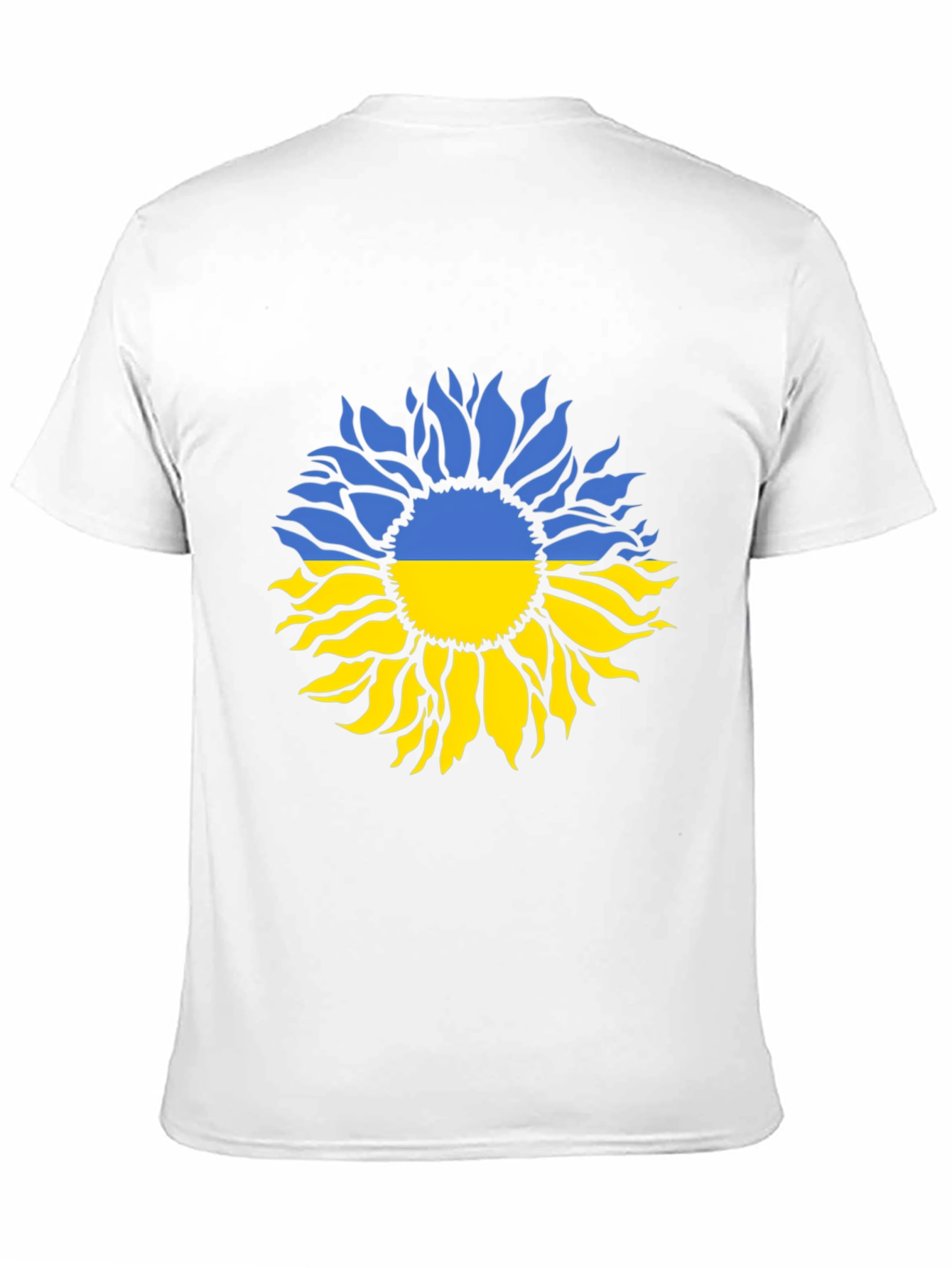 Camiseta Negra Girasol Ucraniano - Solidaridad y Estilo