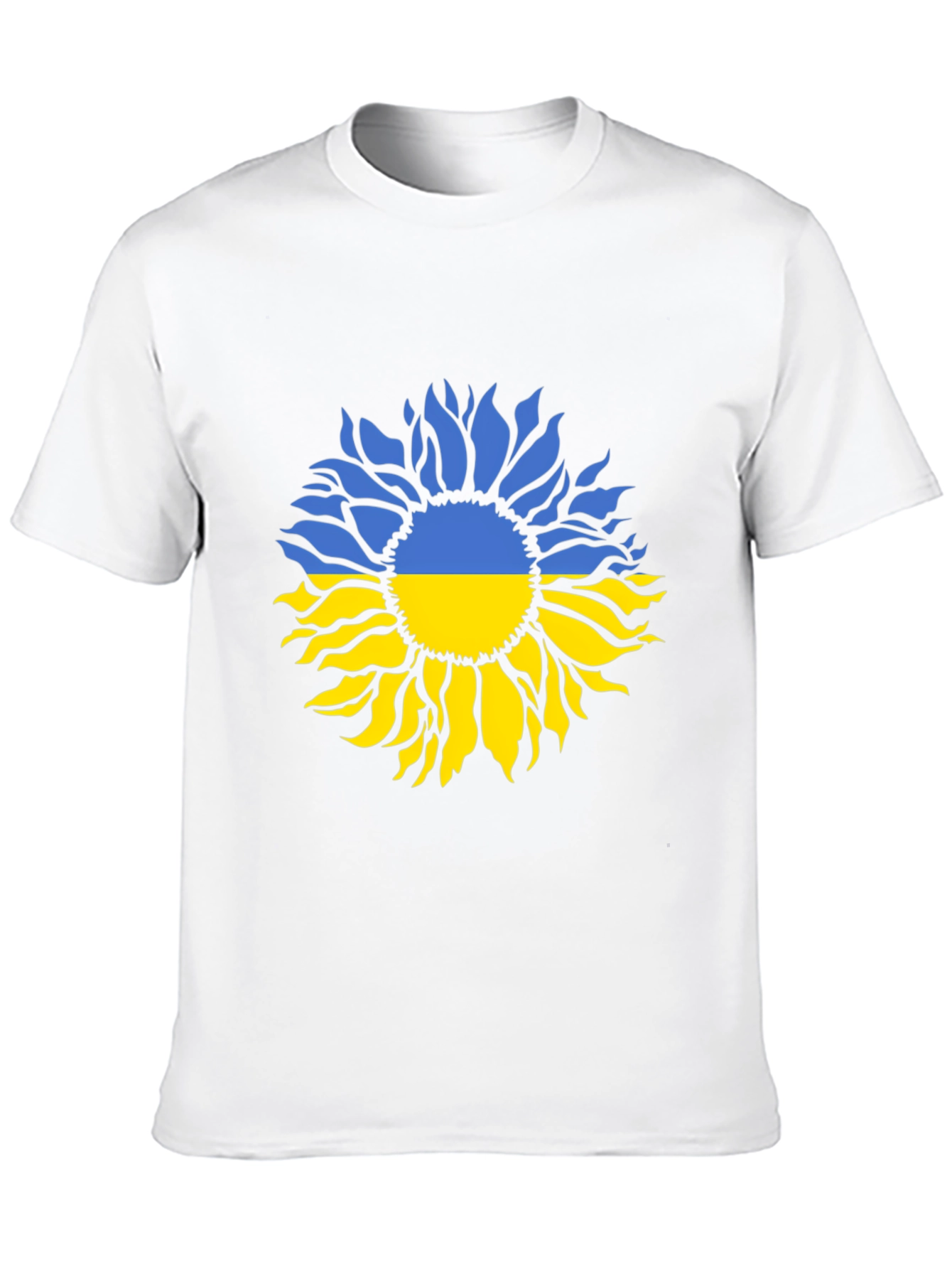 Camiseta Negra Girasol Ucraniano - Solidaridad y Estilo