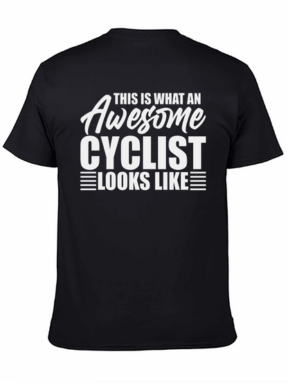Camiseta Negra Ciclismo Awesome Cyclist