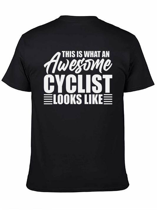 Camiseta Negra Ciclismo Awesome Cyclist