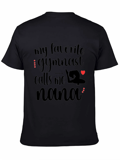 Camiseta Negra Mi Gimnasta Favorita