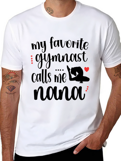 Camiseta Negra Mi Gimnasta Favorita