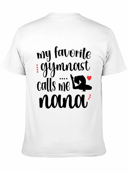Camiseta Negra Mi Gimnasta Favorita