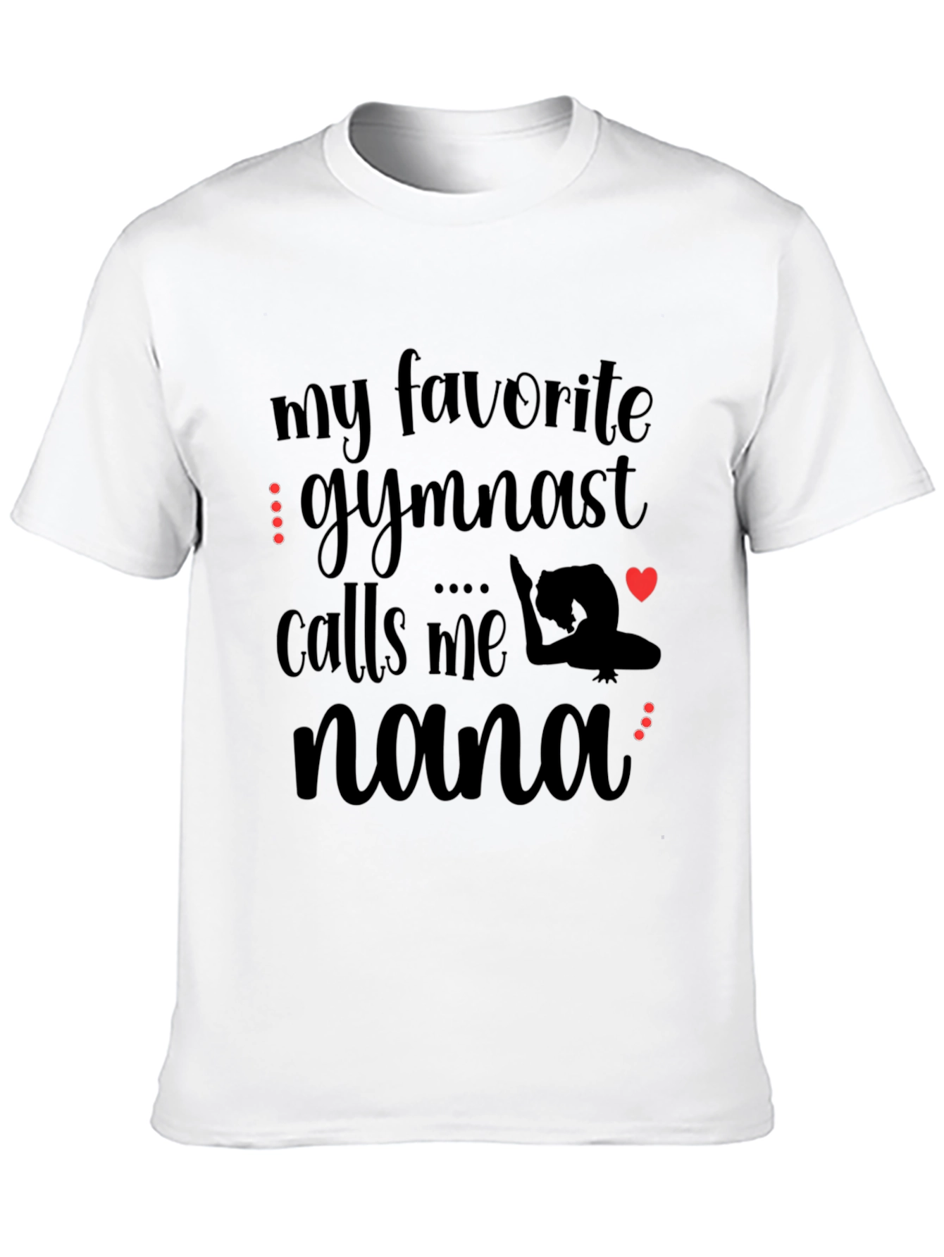Camiseta Negra Mi Gimnasta Favorita