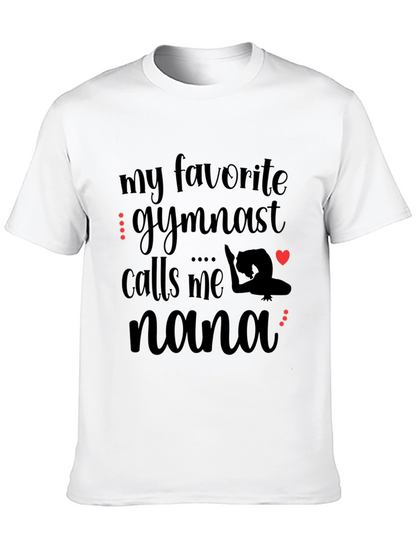 Camiseta Negra Mi Gimnasta Favorita