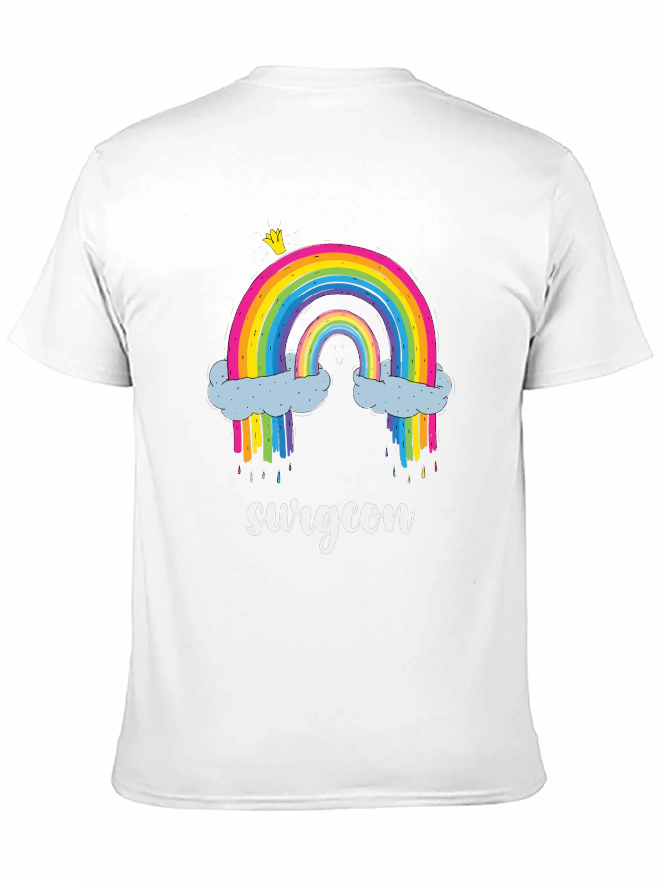 Camiseta Cirujano Arcoíris para Hombre - Diseño Único