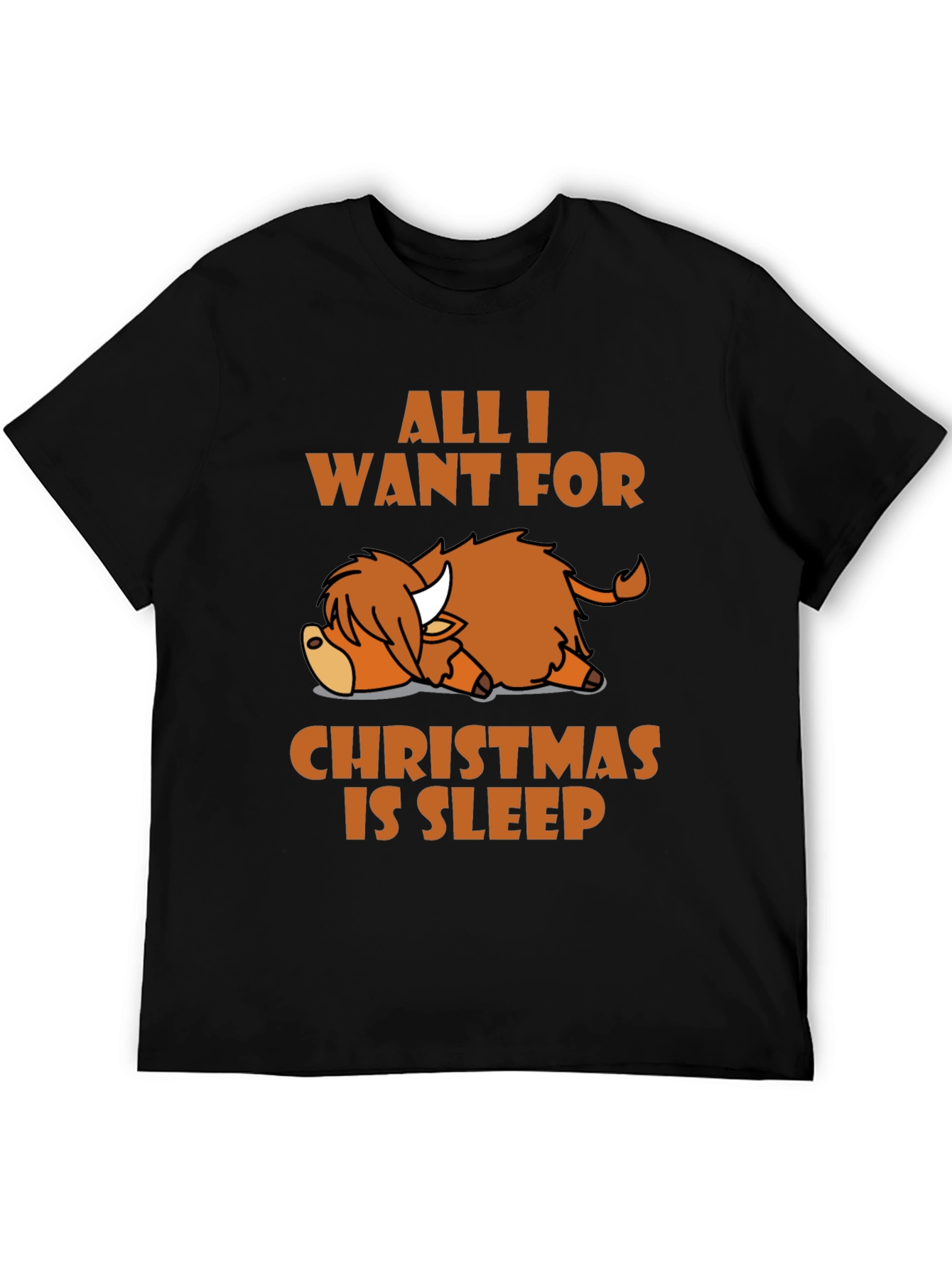 Camiseta All I Want For Christmas Is Sleep