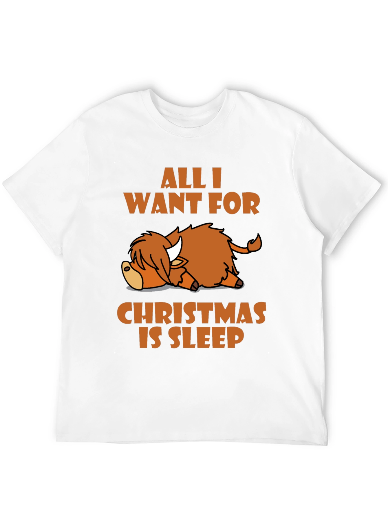 Camiseta All I Want For Christmas Is Sleep