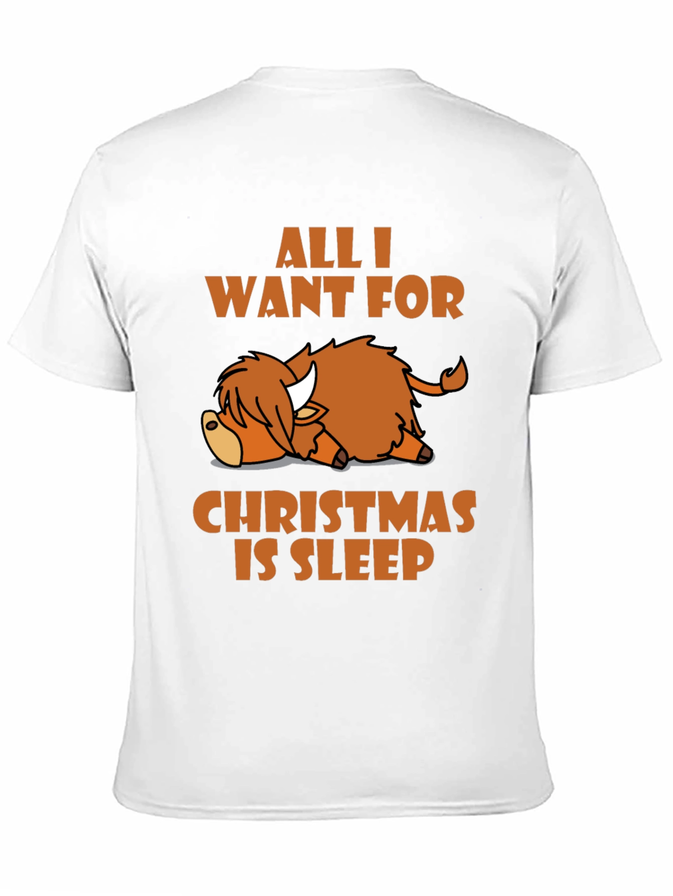 Camiseta All I Want For Christmas Is Sleep