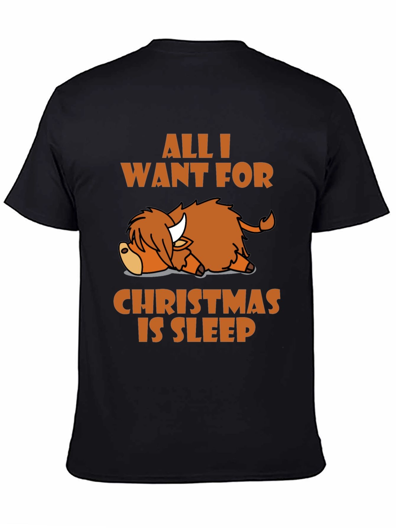 Camiseta All I Want For Christmas Is Sleep