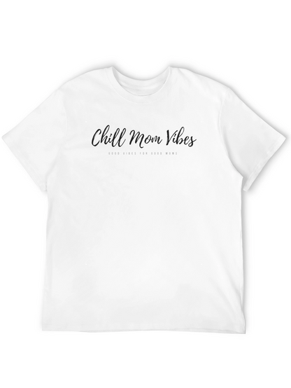 Camiseta Negra Chill Moon Vibes Casual