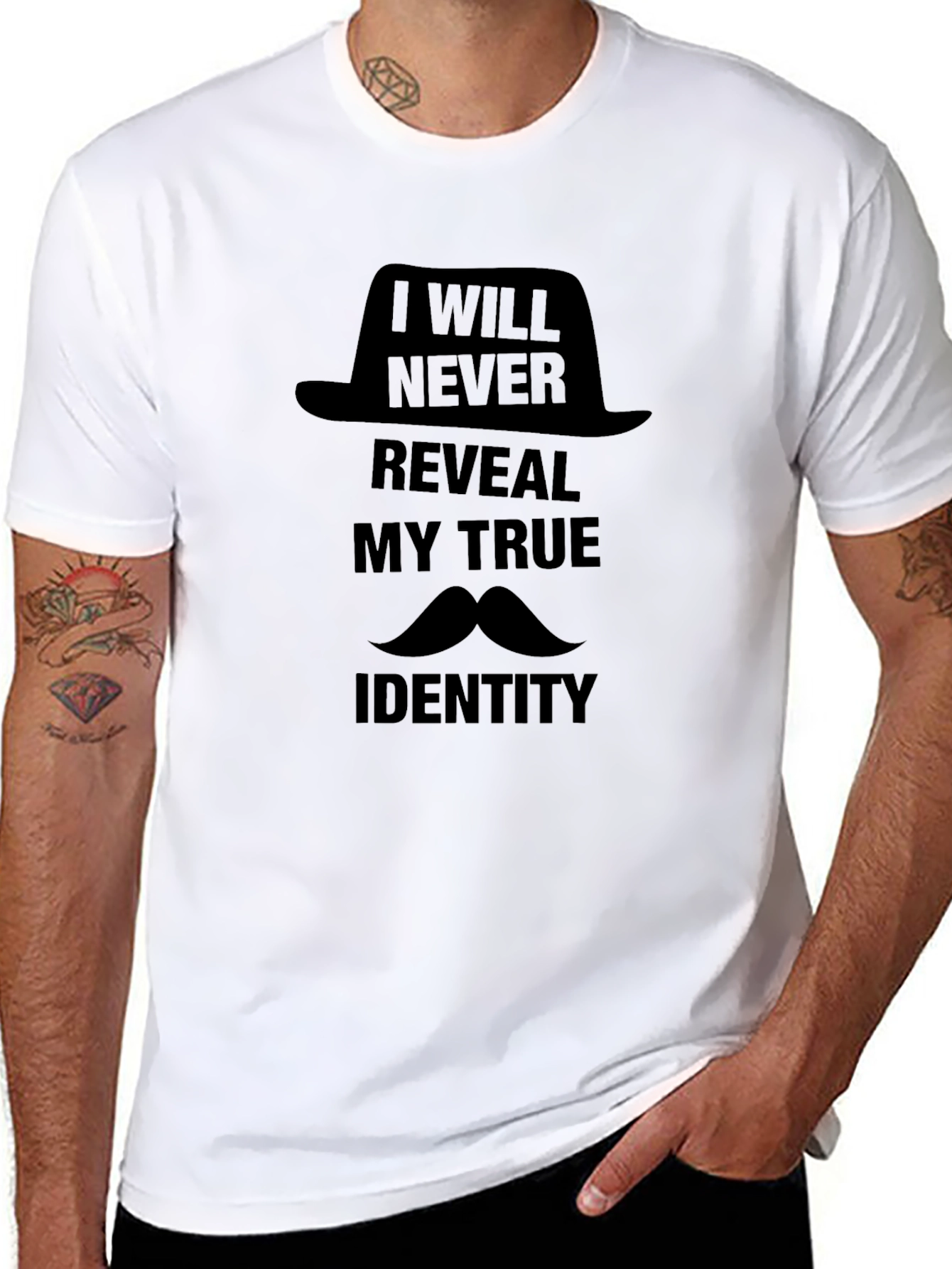Camiseta Hombre: Misterio e Identidad Oculta
