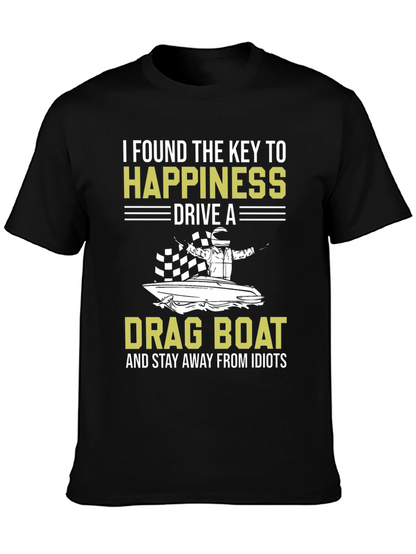 Camiseta Negra Drag Boat