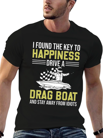 Camiseta Negra Drag Boat