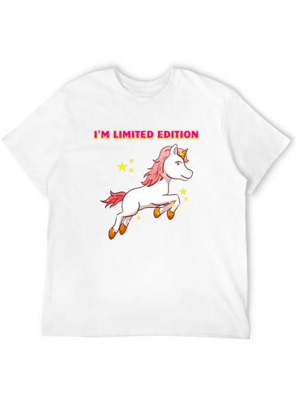 Camiseta Negra Edición Limitada Unicornio