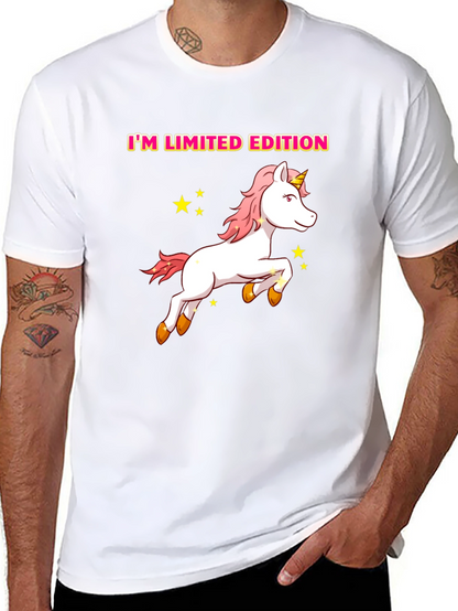 Camiseta Negra Edición Limitada Unicornio