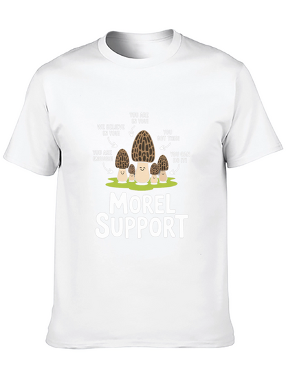 Camiseta Morel Support - Motivación con setas
