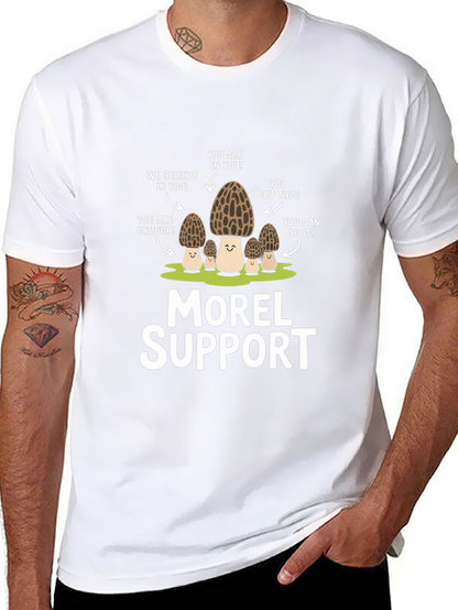 Camiseta Morel Support - Motivación con setas