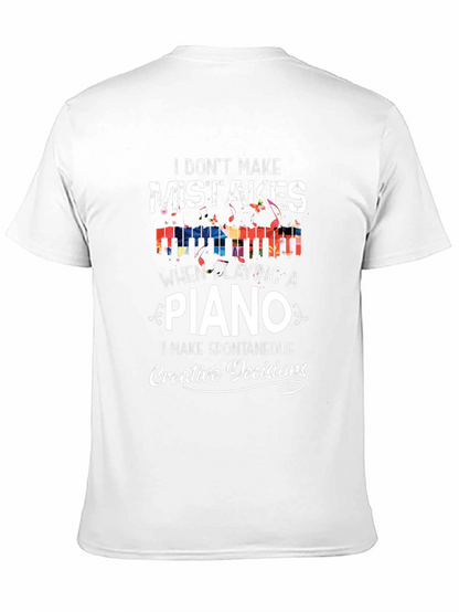 Camiseta Negra - Pianista Creativo