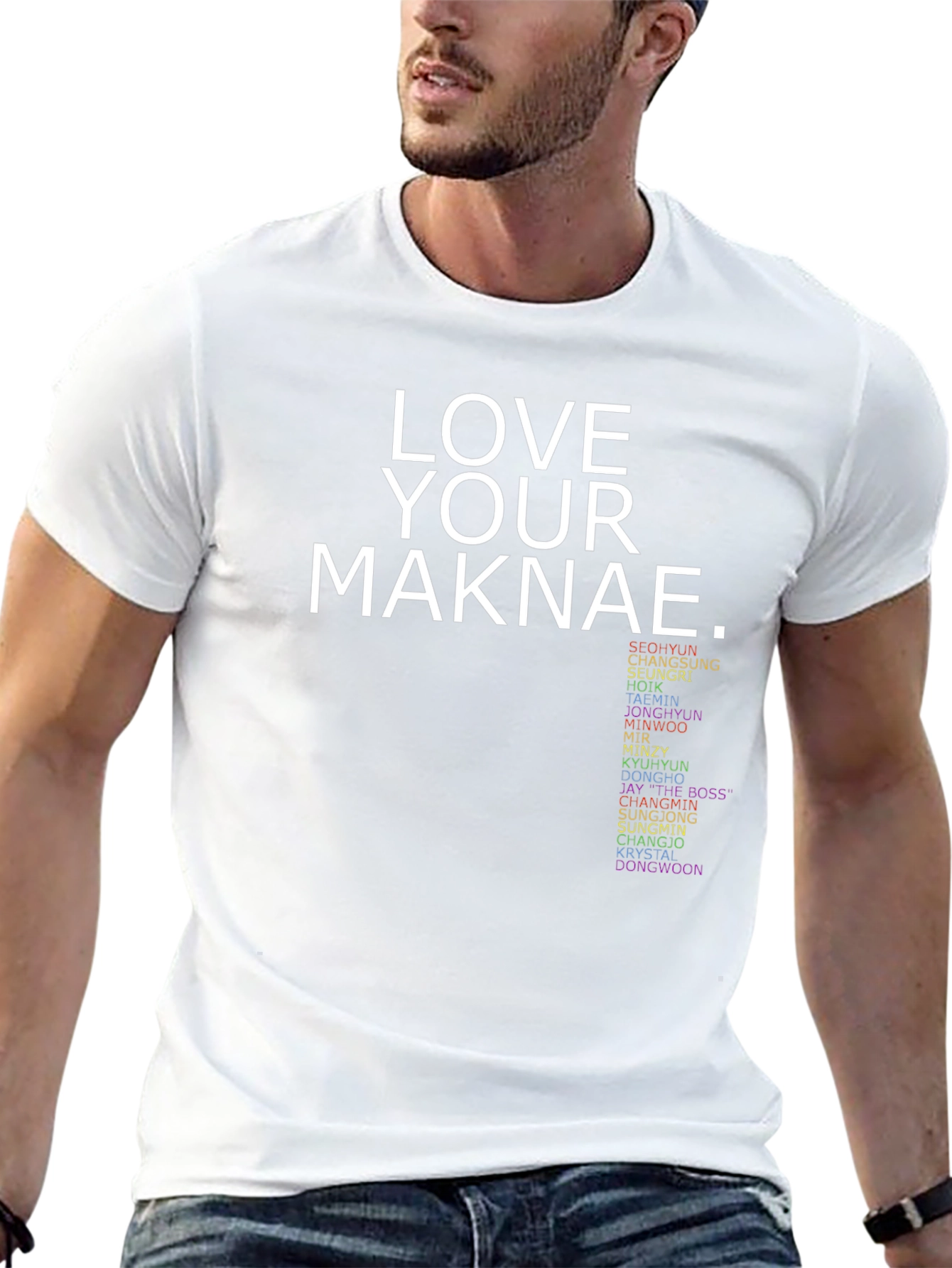 Camiseta Love Your Maknae Negra