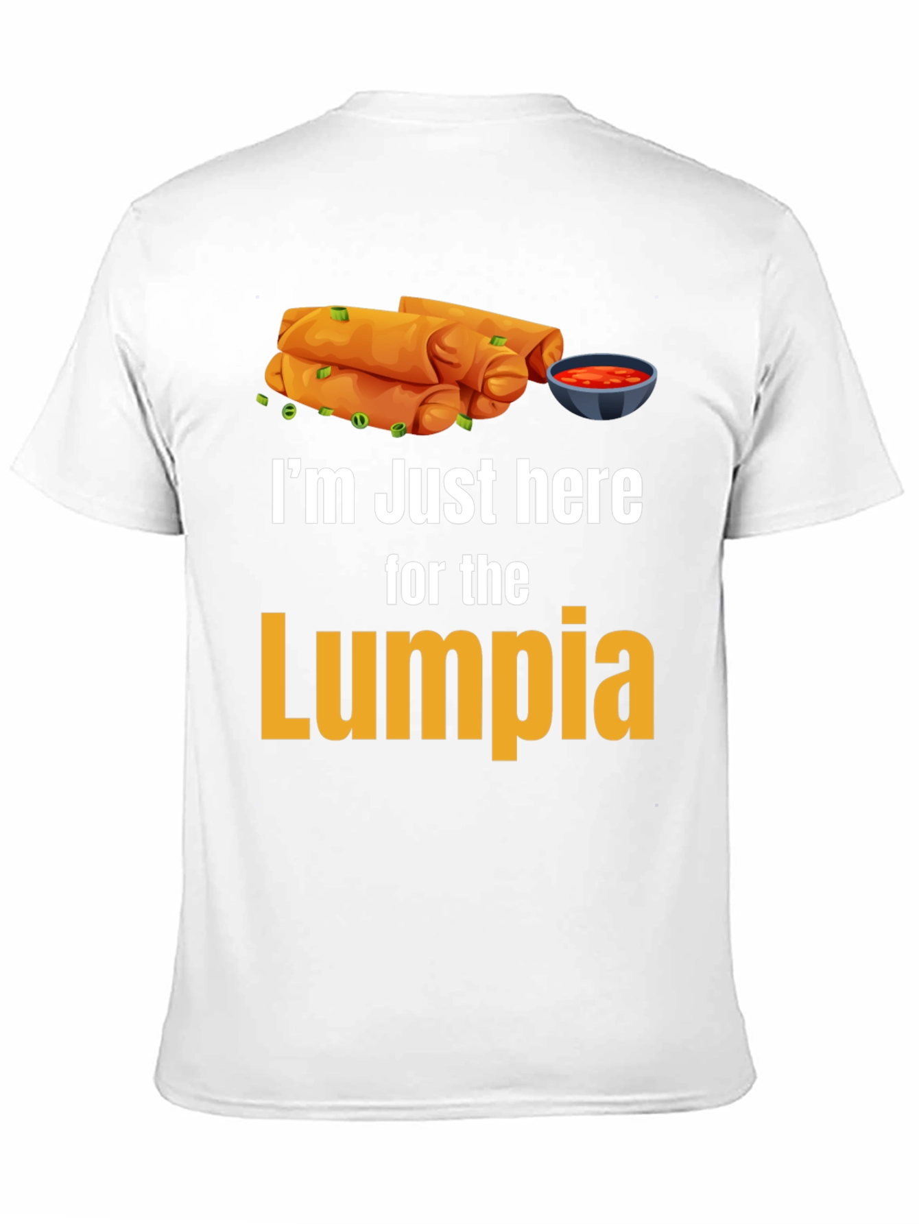 Camiseta Negra Solo Aquí por el Lumpi