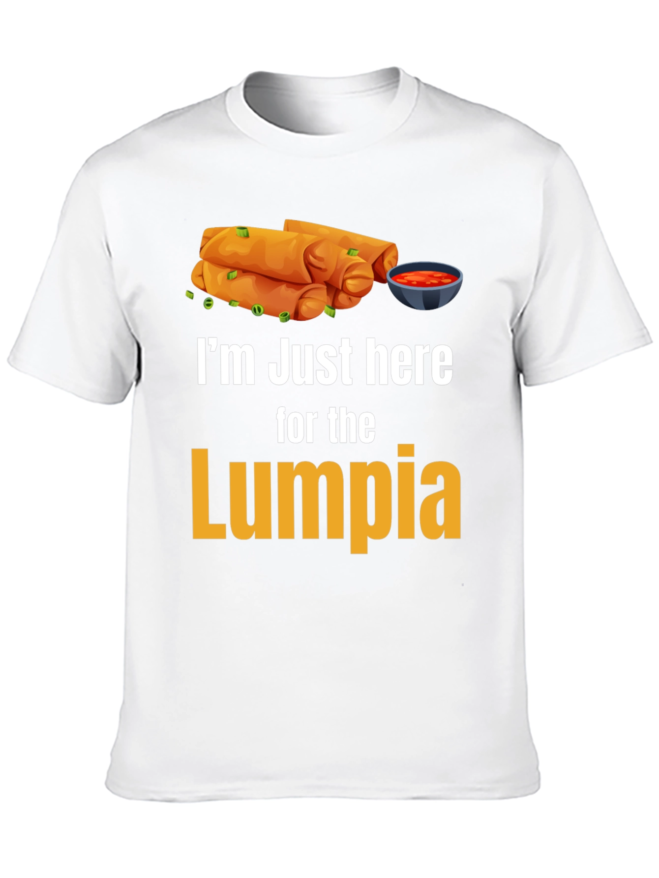 Camiseta Negra Solo Aquí por el Lumpi