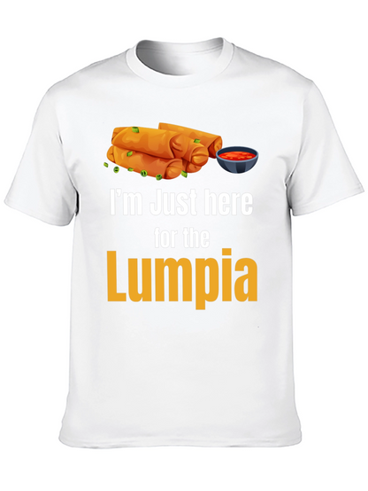 Camiseta Negra Solo Aquí por el Lumpi