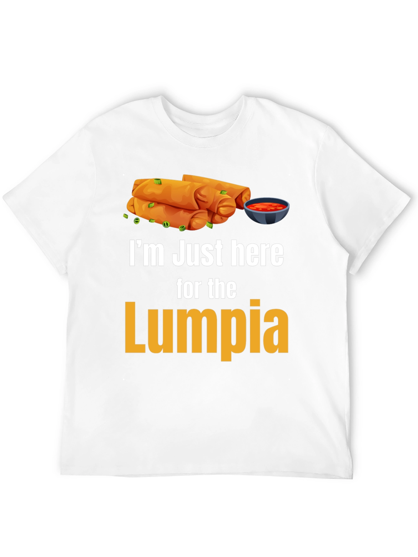 Camiseta Negra Solo Aquí por el Lumpi