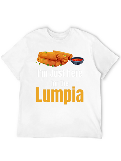 Camiseta Negra Solo Aquí por el Lumpi