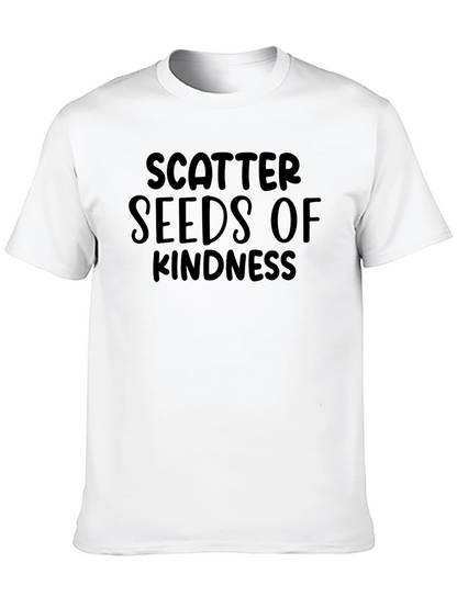 Camiseta Negra: Siembra Semillas de Bondad