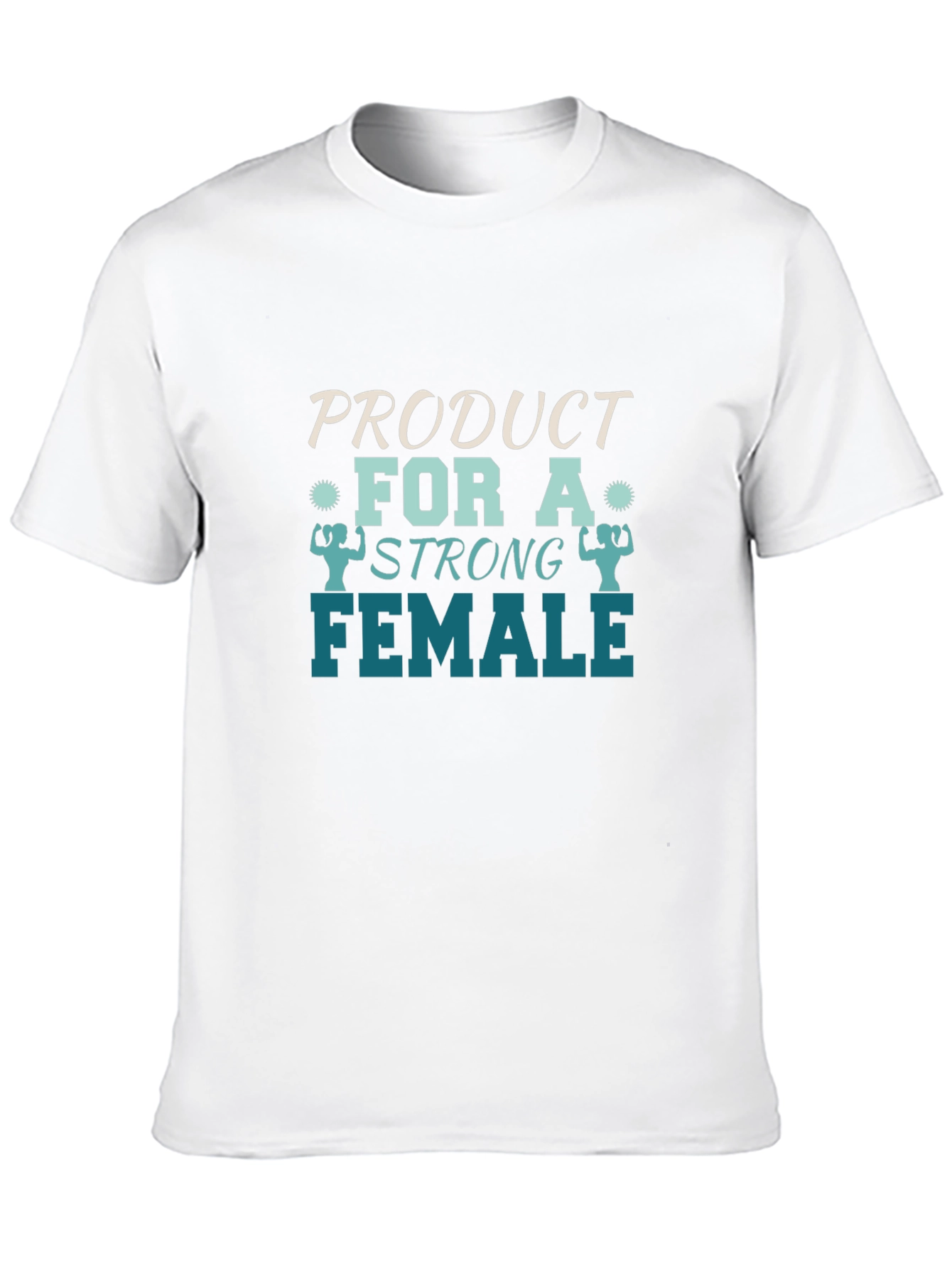 Camiseta Negra Producto Para Una Fuerte FEMALE