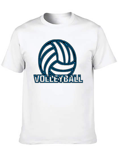 Camiseta Negra de Voleibol para Hombre