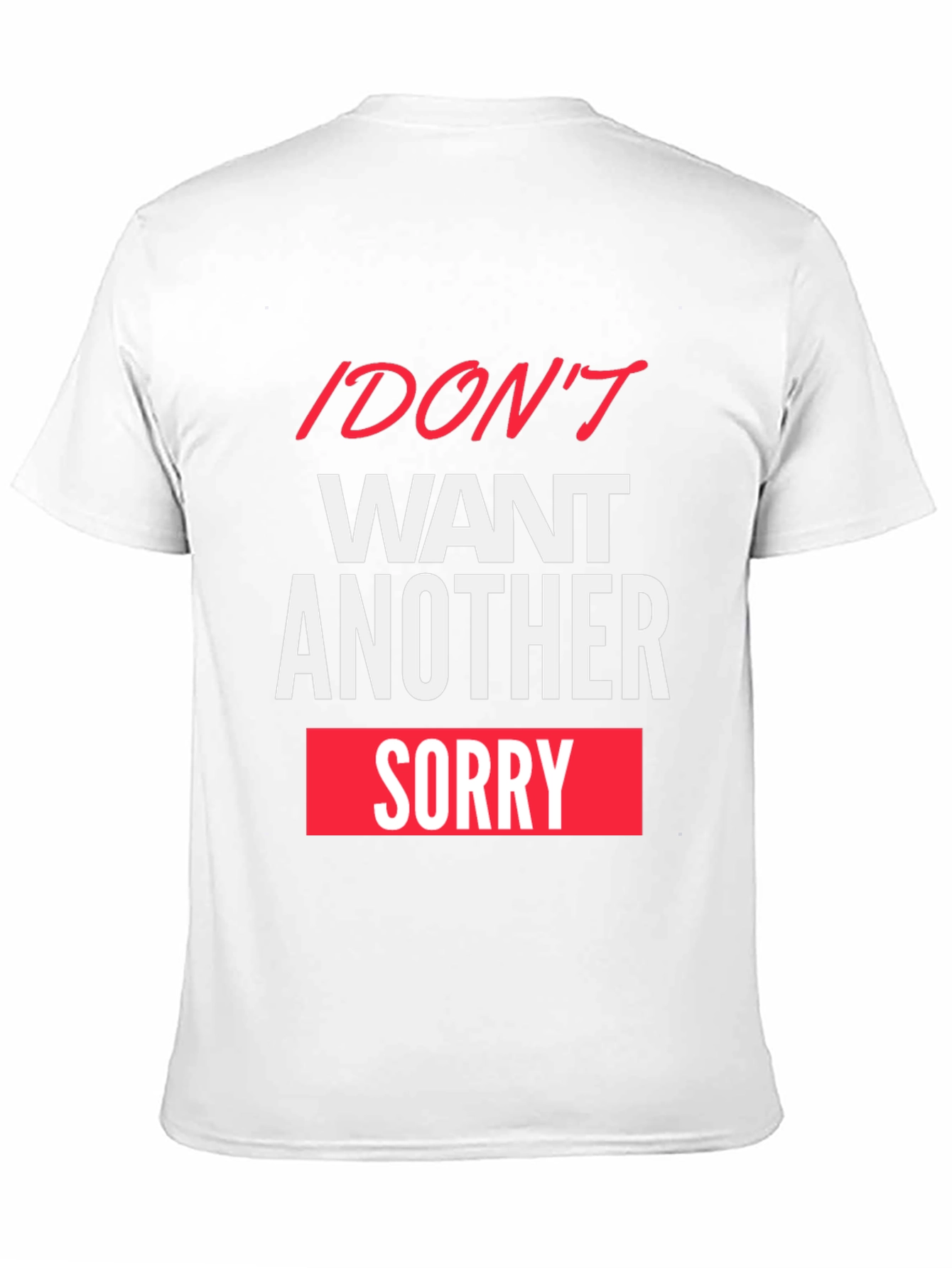 Camiseta Negra con Mensaje Divertido