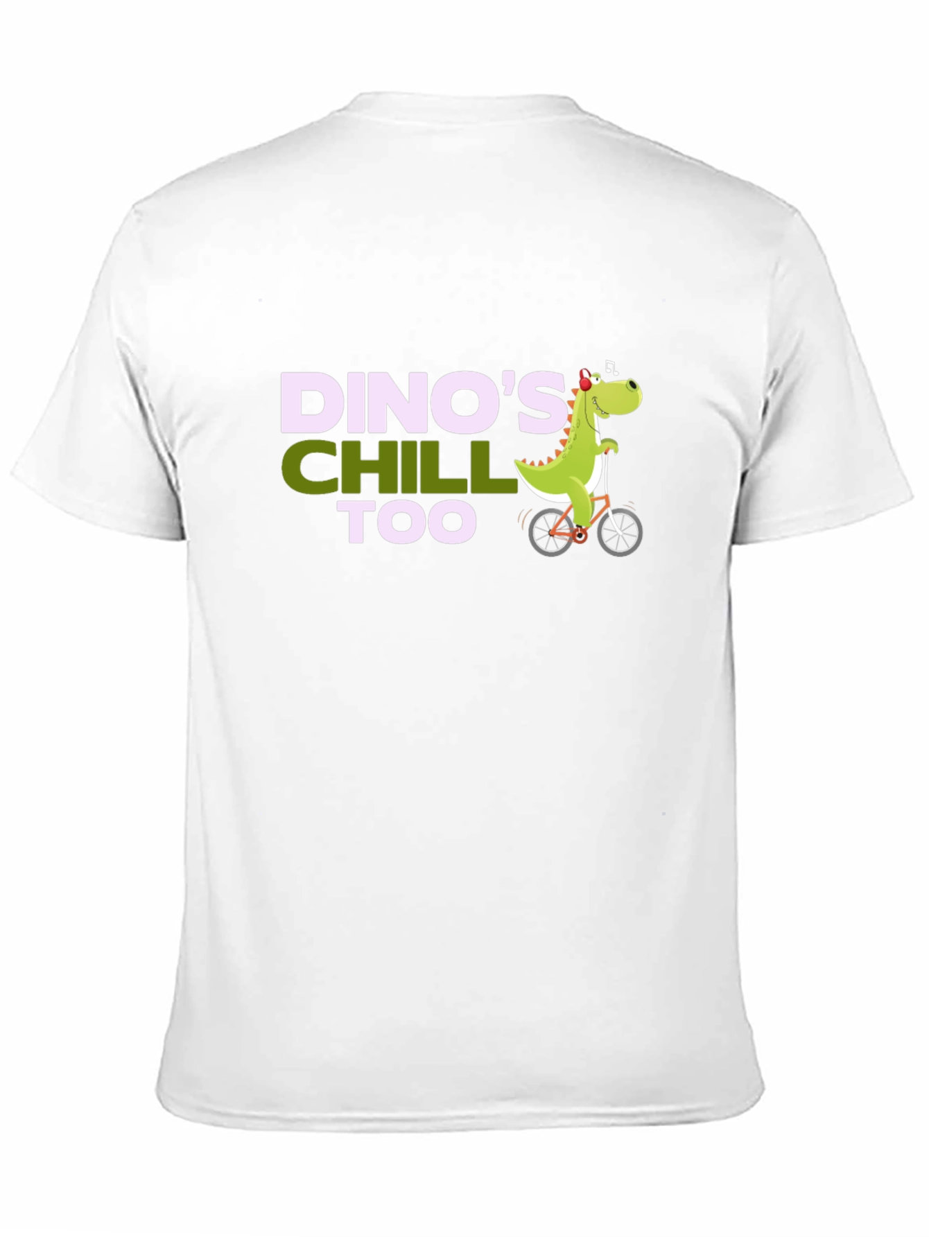 Camiseta Negra Dinos Chill Too