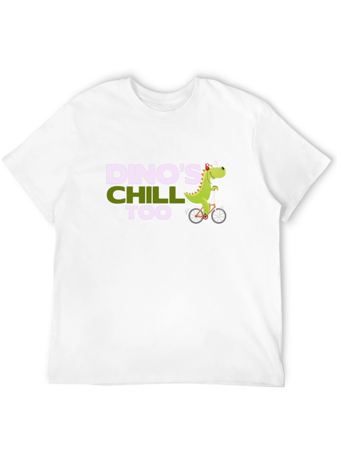 Camiseta Negra Dinos Chill Too