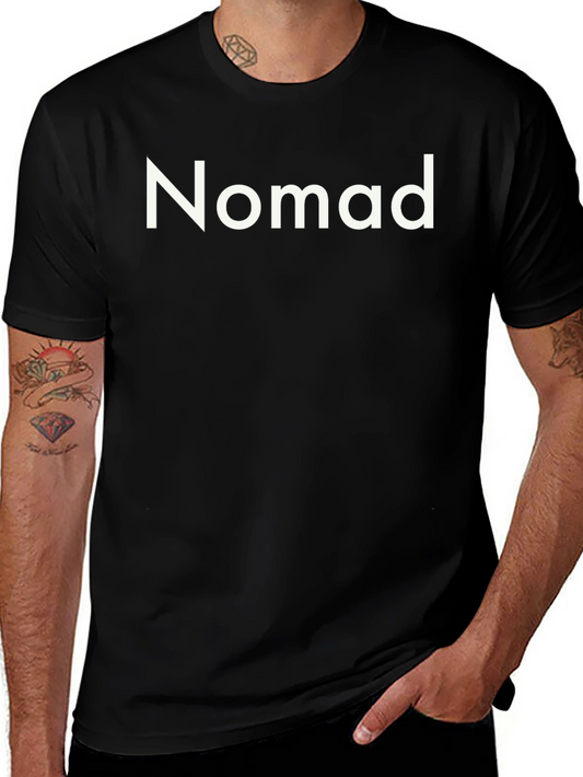 Camiseta Negra Nomad - Estilo Casual y Confort