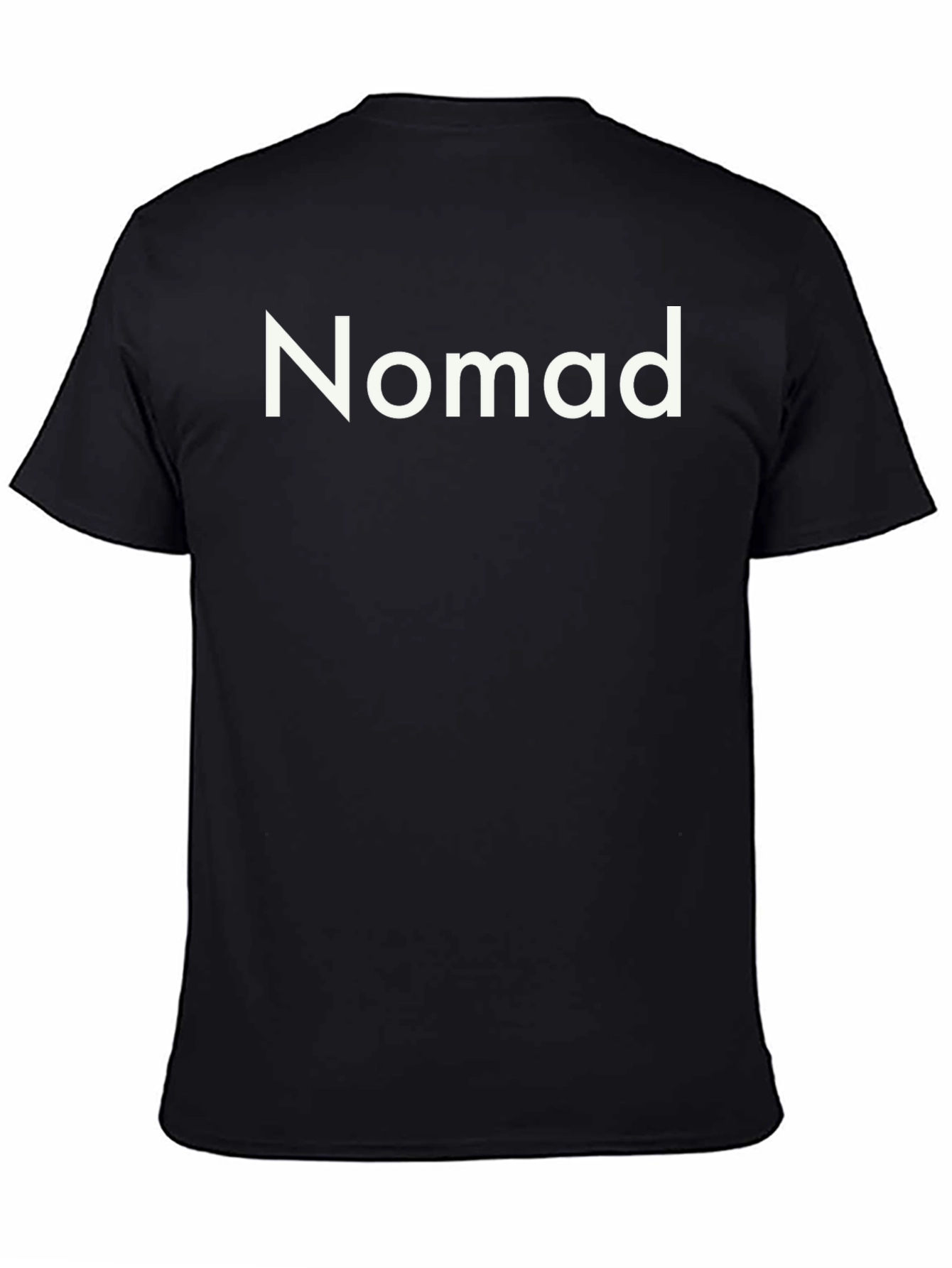 Camiseta Negra Nomad - Estilo Casual y Confort