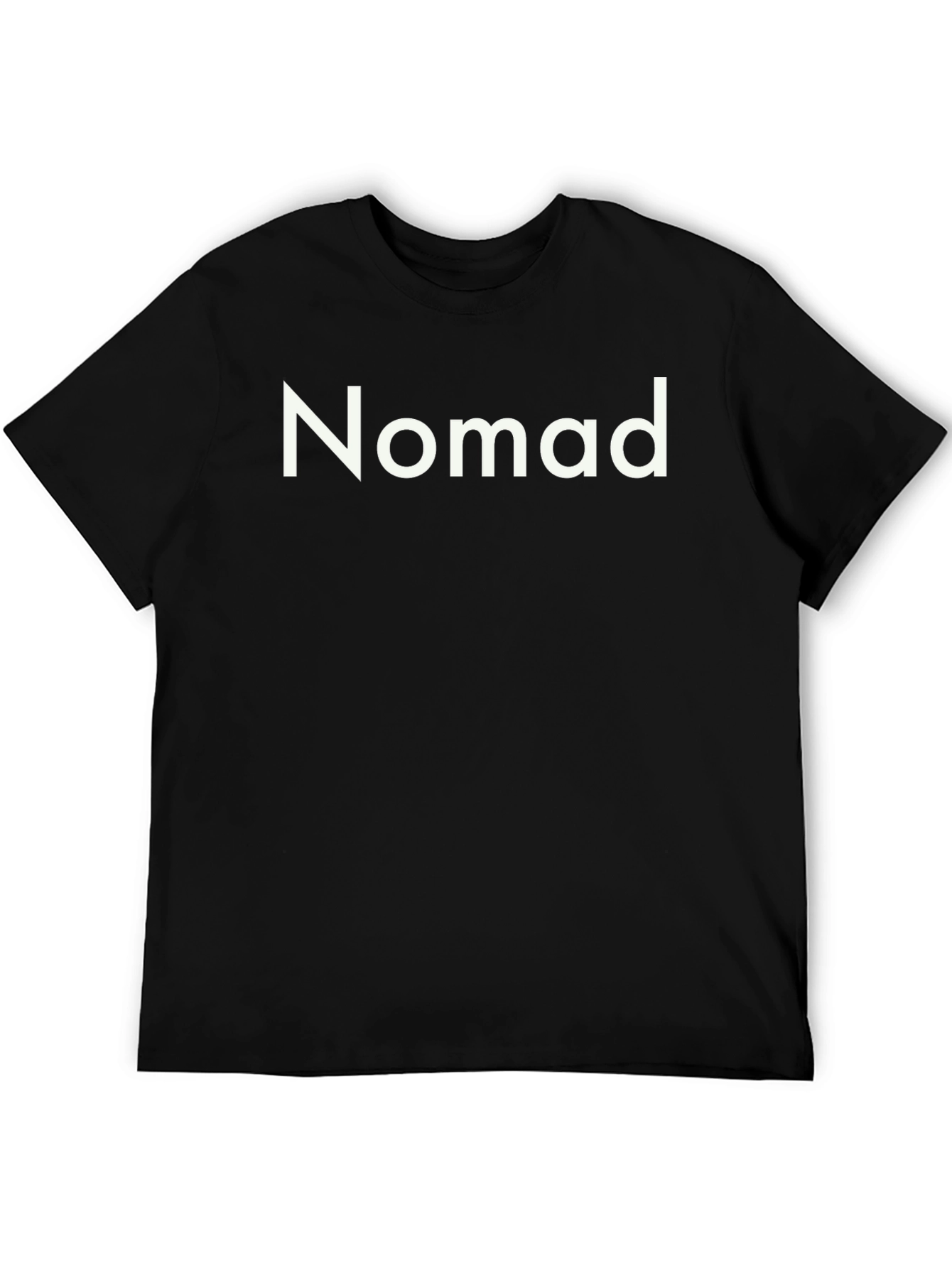 Camiseta Negra Nomad - Estilo Casual y Confort