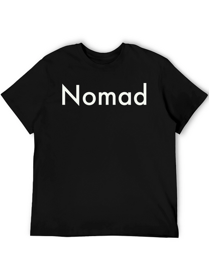 Camiseta Negra Nomad - Estilo Casual y Confort