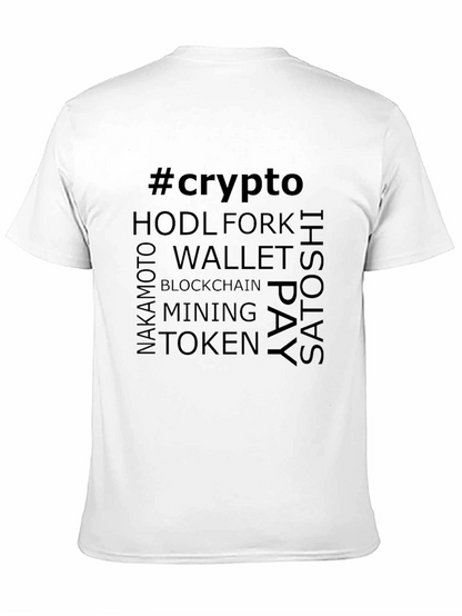 Camiseta Crypto Negra para Hombre