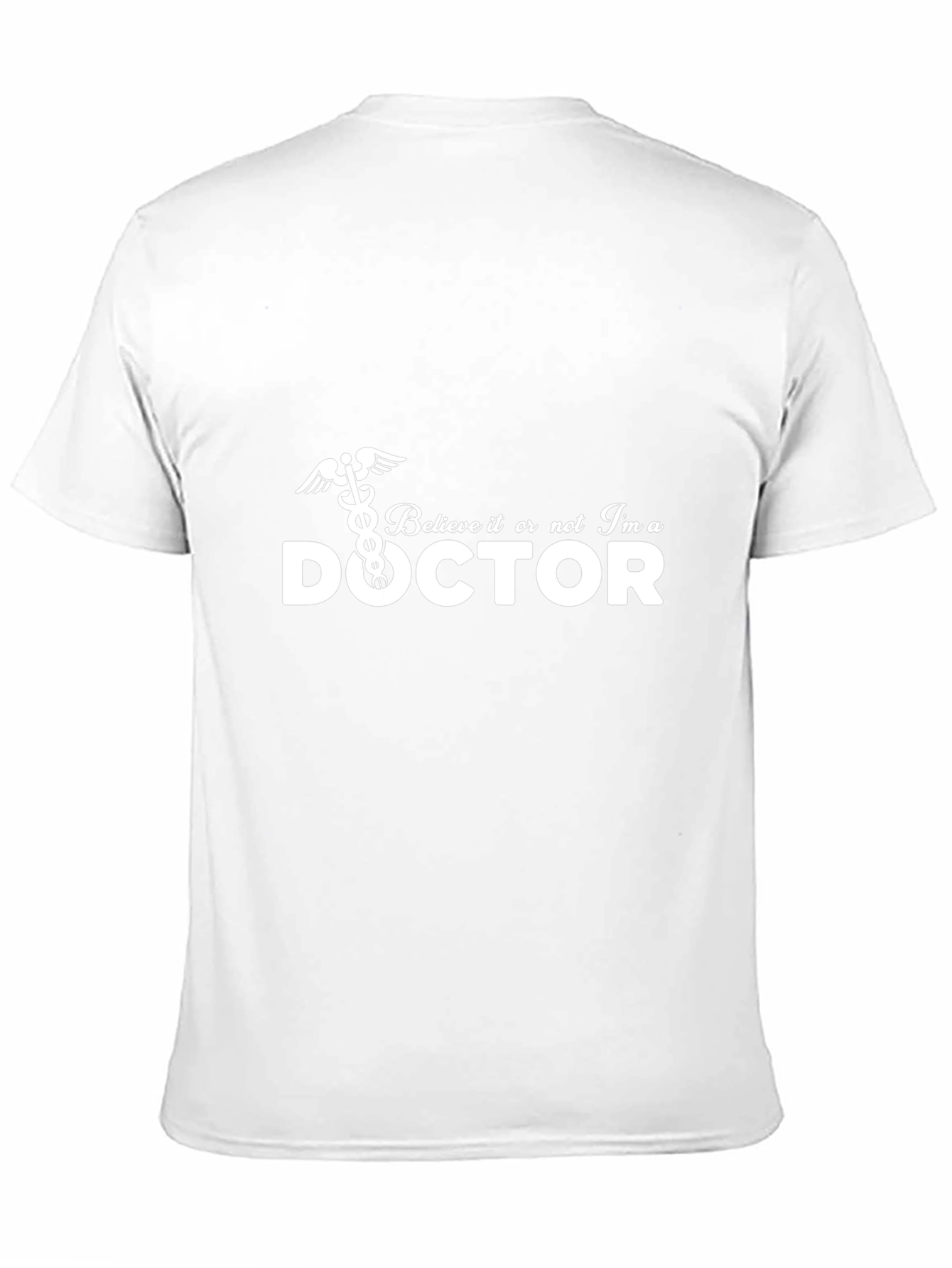 Camiseta Negra Doctor - Diseño Divertido