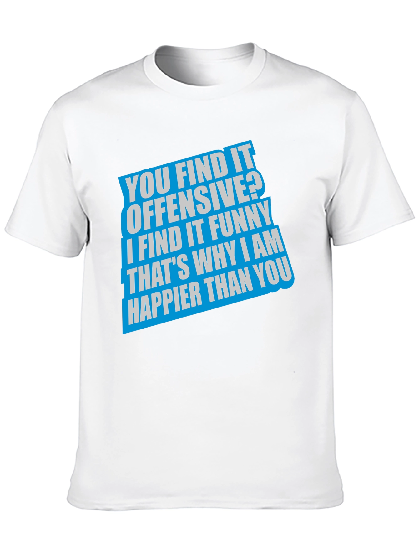 Camiseta Negra con Frase Humorística