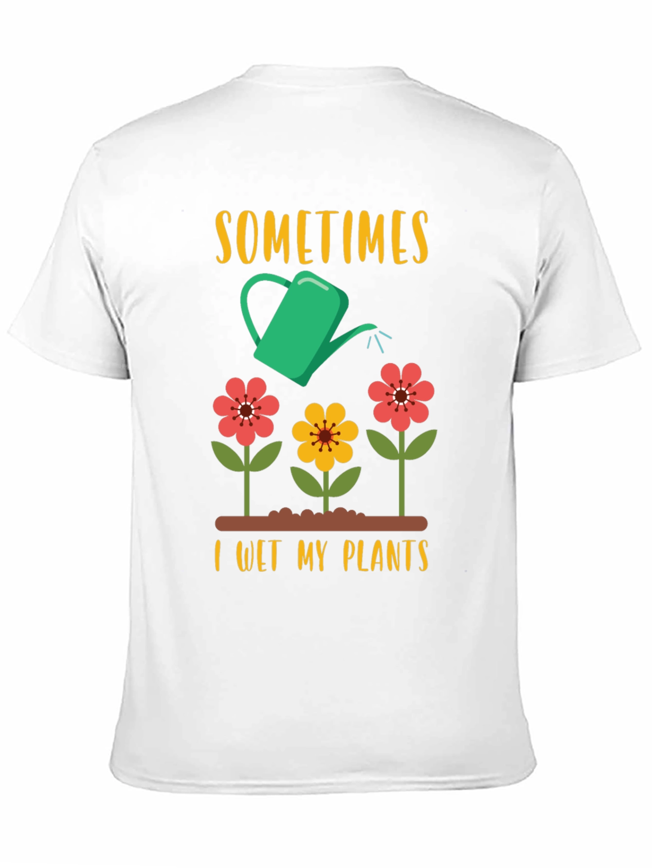 Camiseta Jardinero Divertida: A Veces Riego Mis Plantas