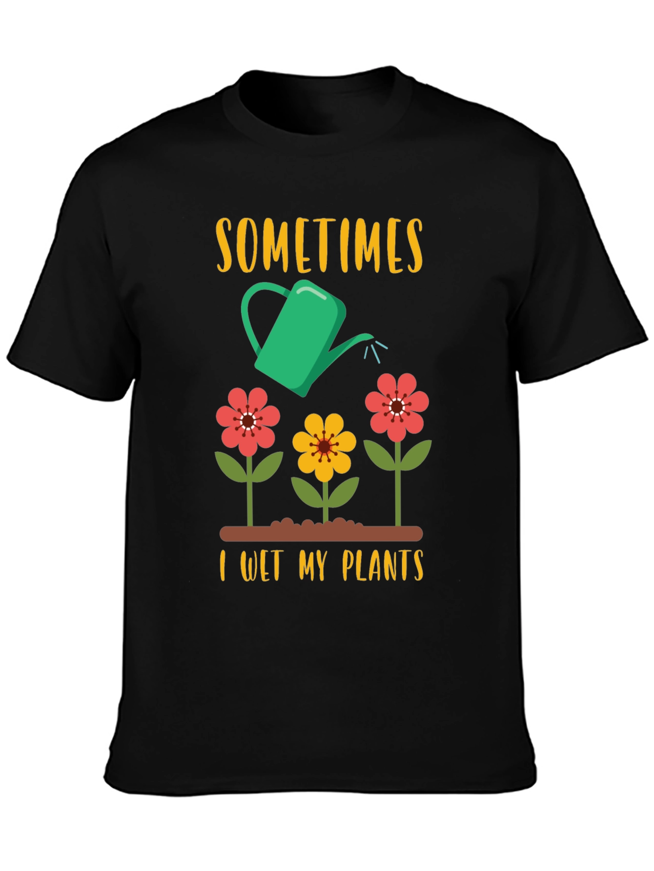 Camiseta Jardinero Divertida: A Veces Riego Mis Plantas