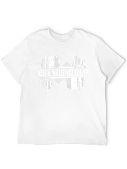 Camiseta Negra Buenos Aires Skyline