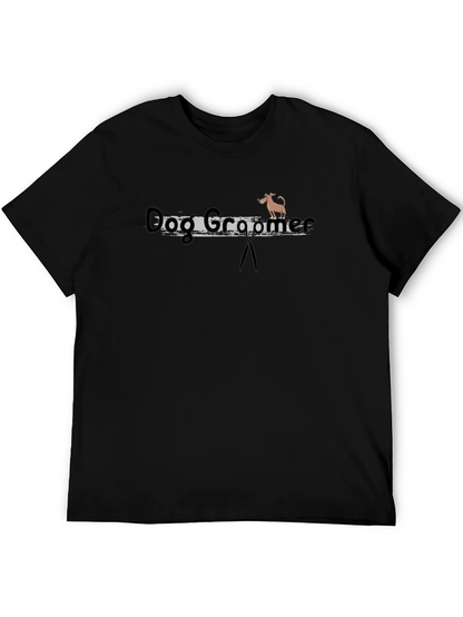 Camiseta Negra Dog Groomer para Amantes de los Perros