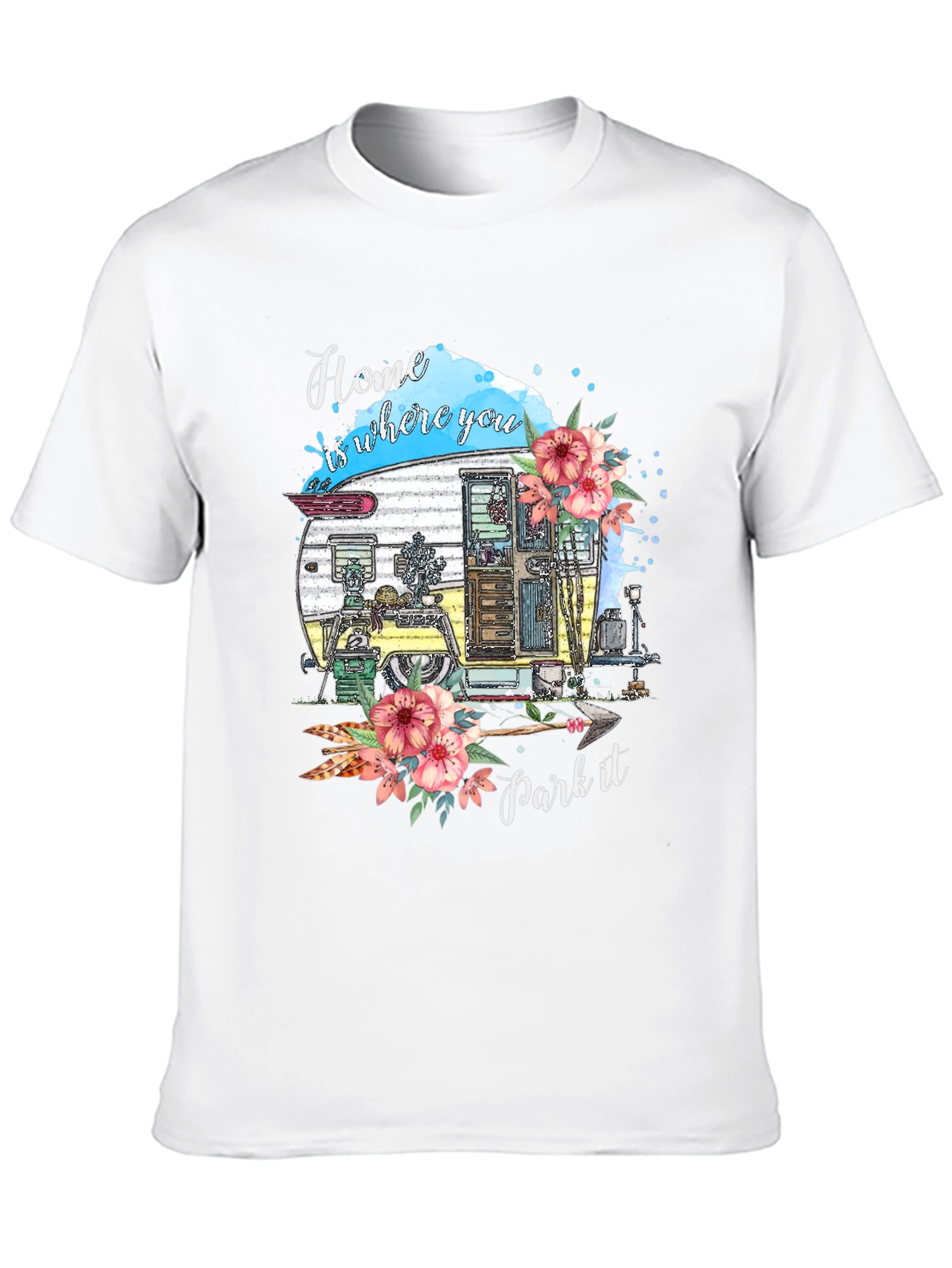 Camiseta Negra Hogar Donde Lo Estacionas