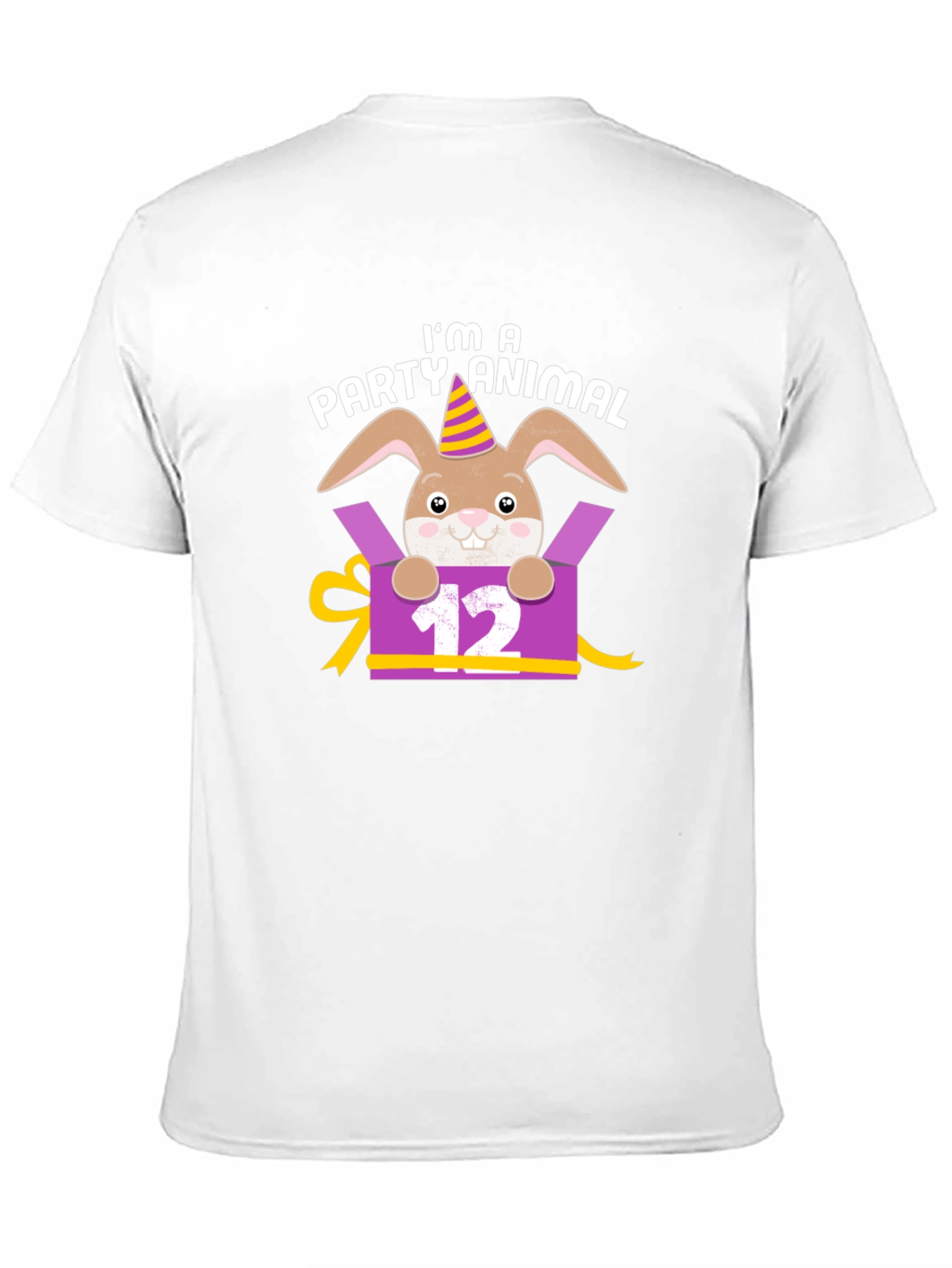 Camiseta Animal de Fiesta Conejo Cumpleaños