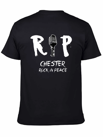 Camiseta Negra Homenaje Chester Bennington