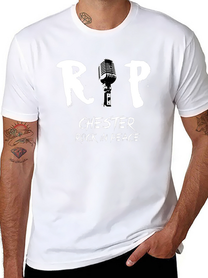 Camiseta Negra Homenaje Chester Bennington